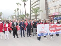 İskenderun’da 19 Mayıs Gençlik Yürüyüşü Düzenlendi